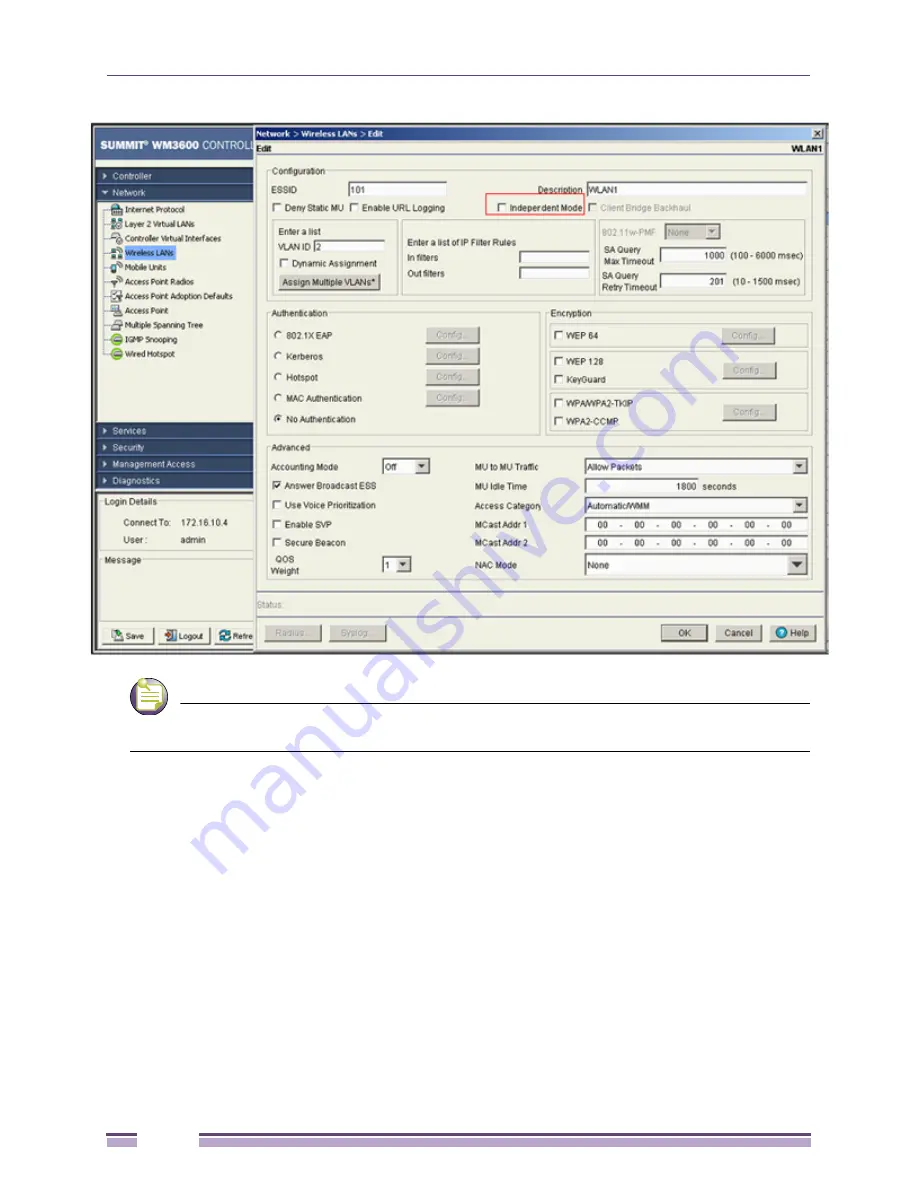 Extreme Networks Altitude 4700 Series Product Reference Manual Download Page 618