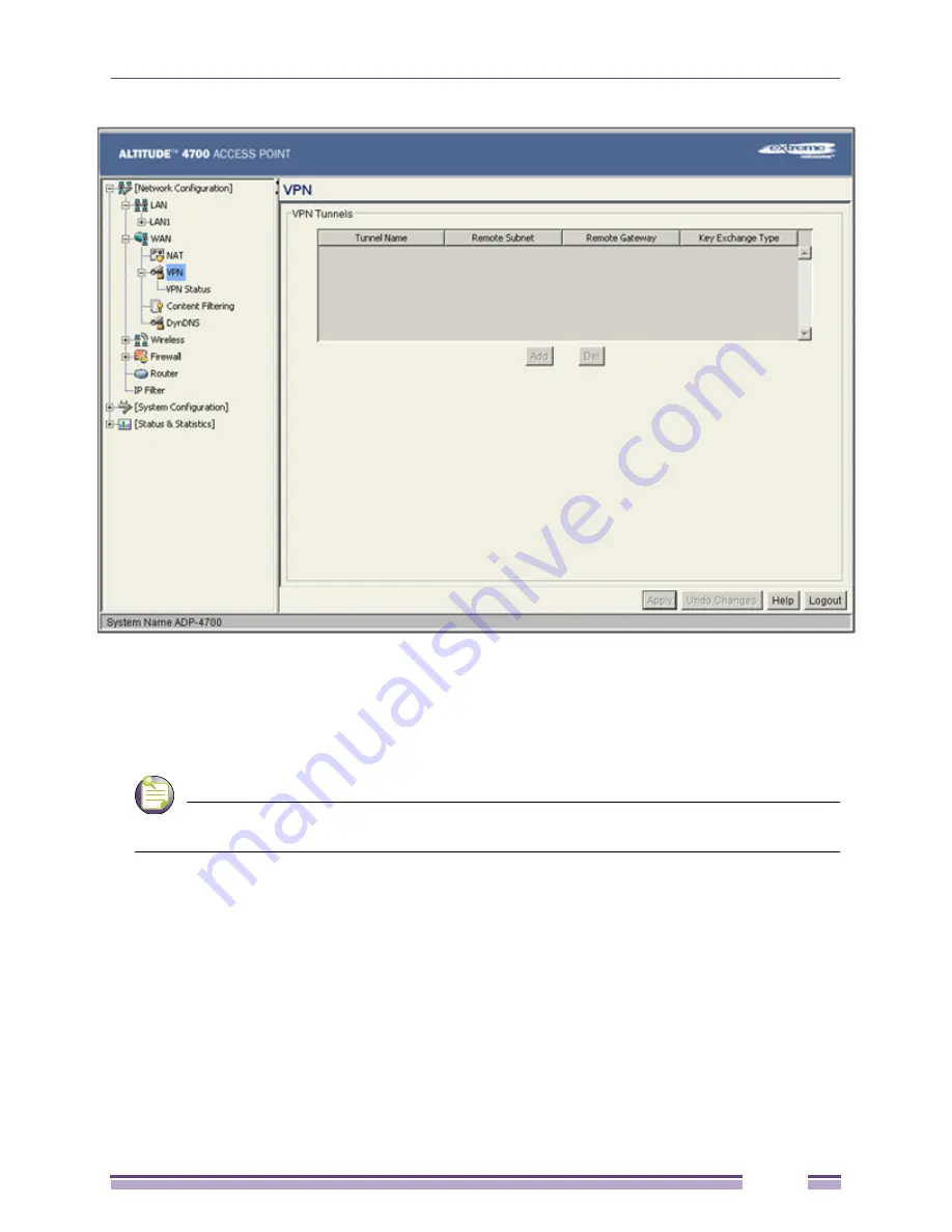 Extreme Networks Altitude 4700 Series Product Reference Manual Download Page 639