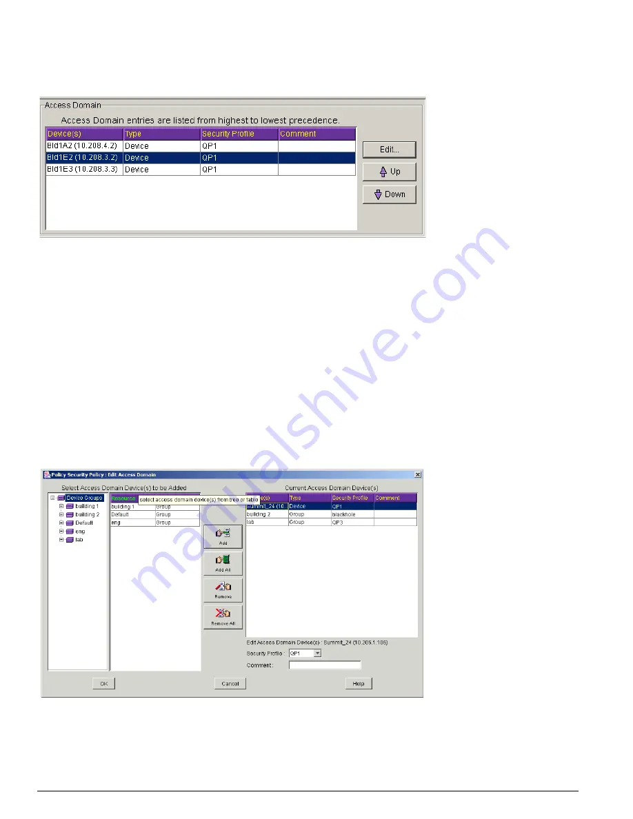 Extreme Networks EPICenter 4.1 Software Installation Manual Download Page 422