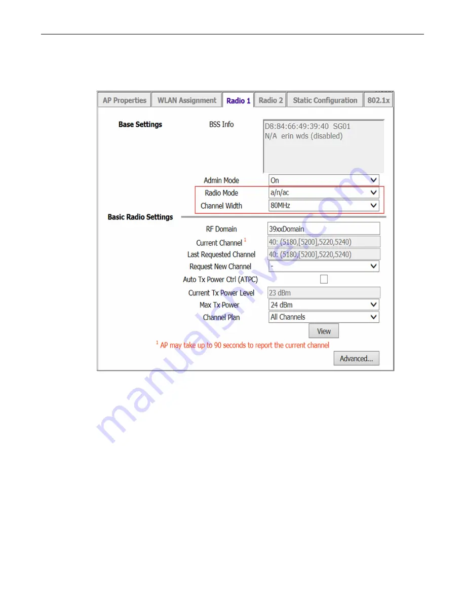 Extreme Networks ExtremeWireless AP3965e Installation Manual Download Page 29