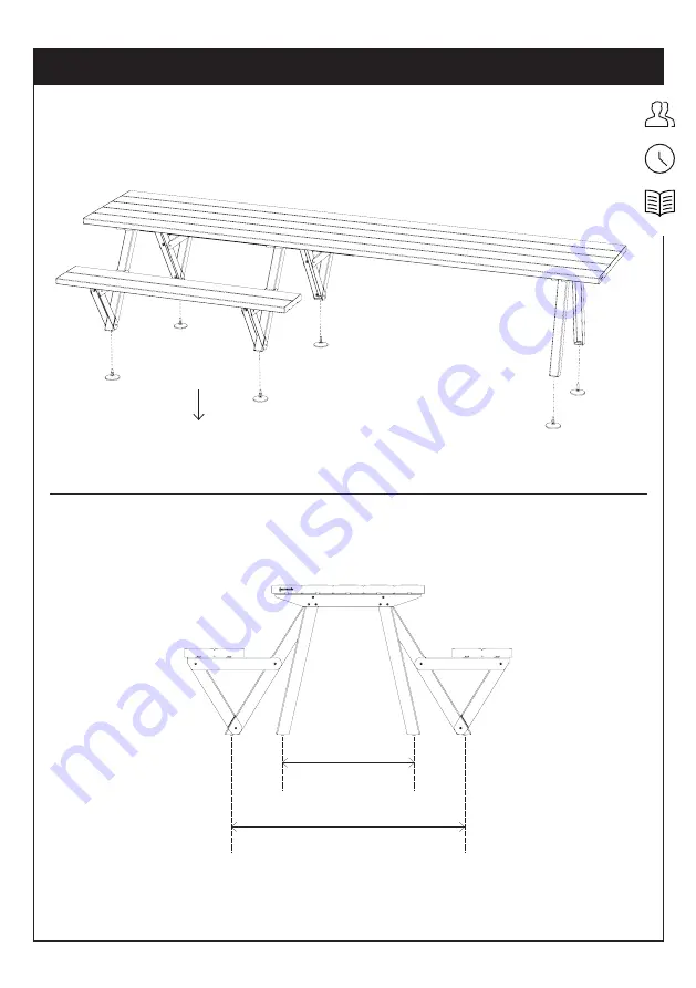 Extremis MARINA TABLE Manual Download Page 16