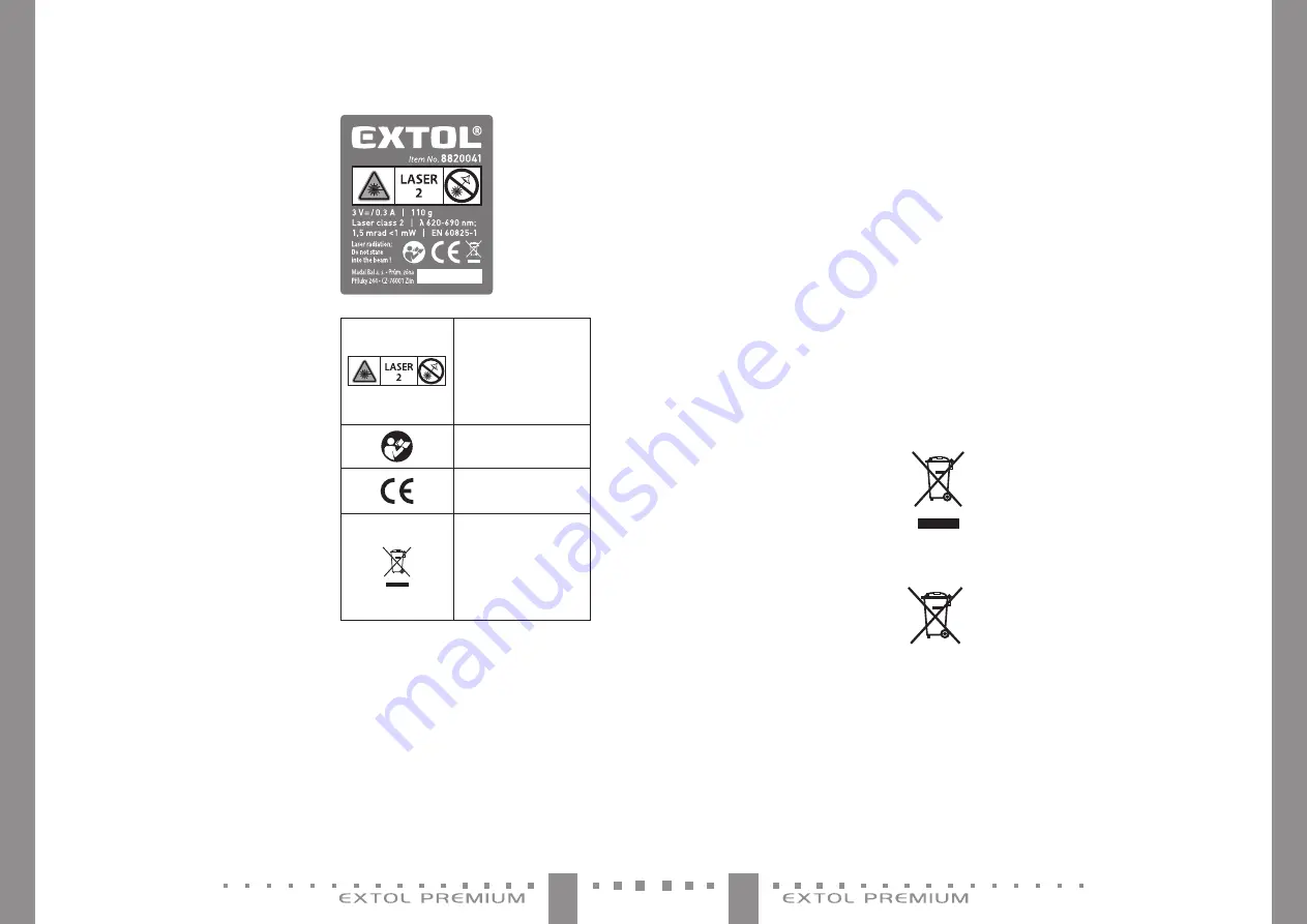 Extrol 8820041 User Manual Download Page 11