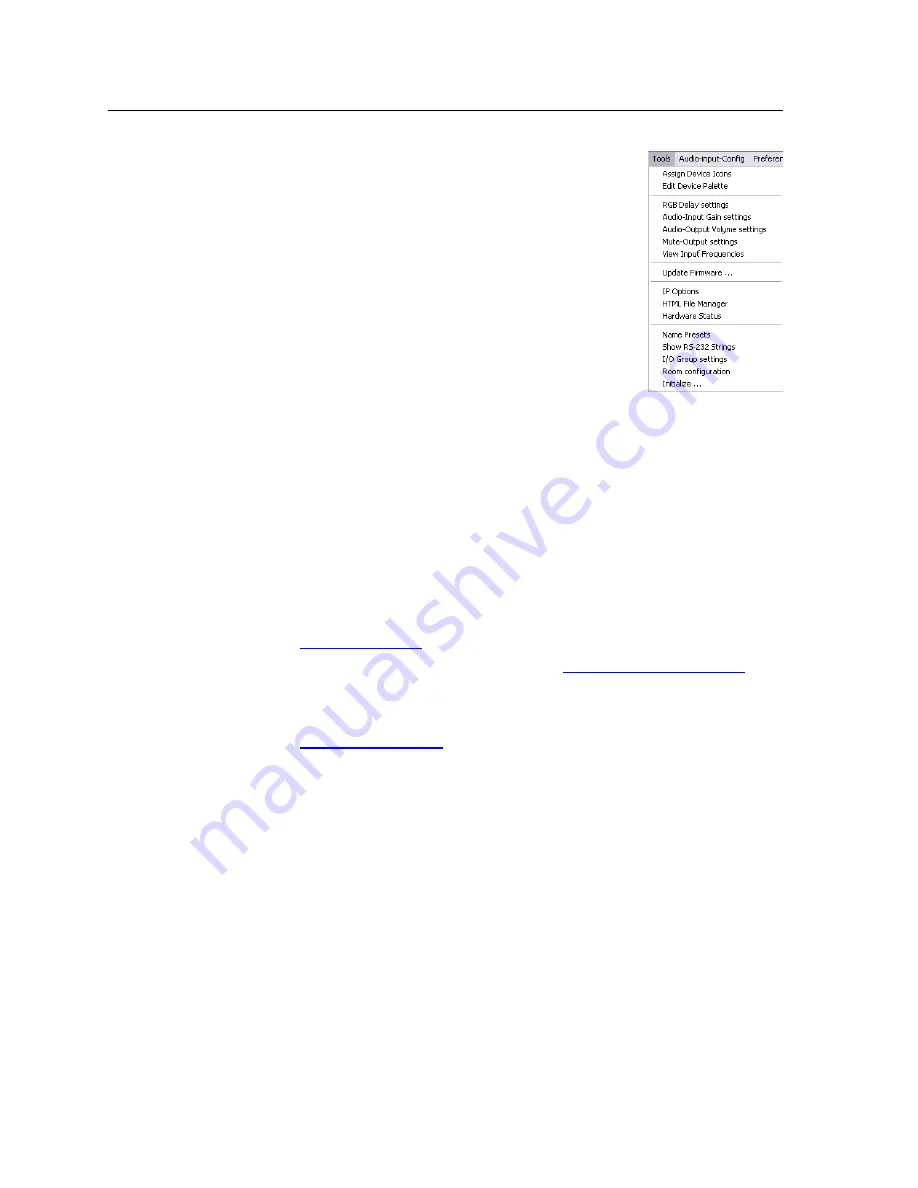 Extron electronics CrossPoint 450 Plus 2412 HV User Manual Download Page 156