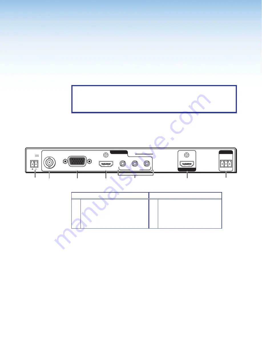 Extron electronics DSC 301 HD Скачать руководство пользователя страница 13