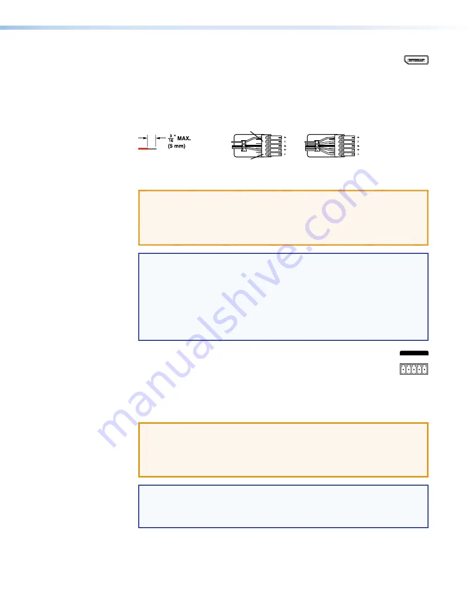 Extron electronics Dtp t/r dp 230 User Manual Download Page 12