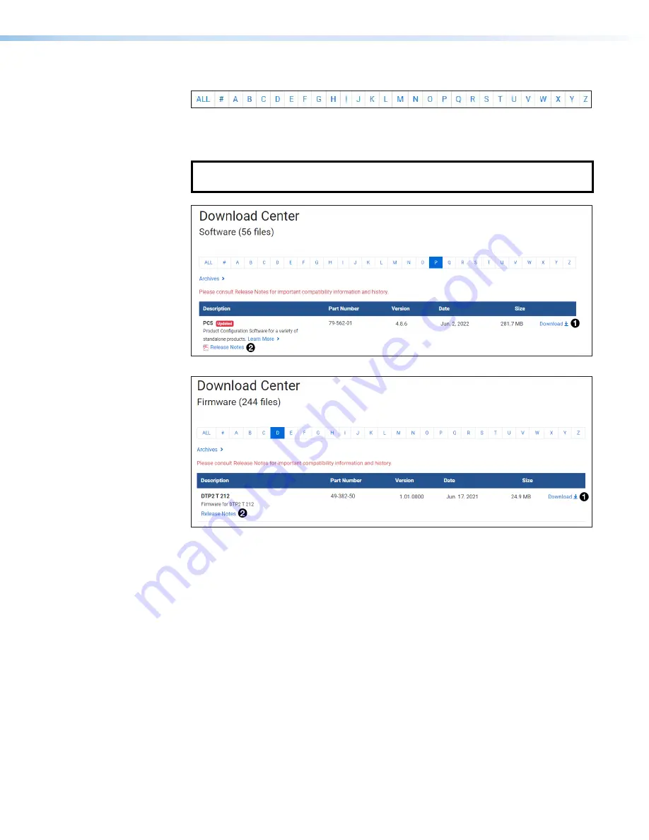 Extron electronics DTP2 R 212 Series User Manual Download Page 32