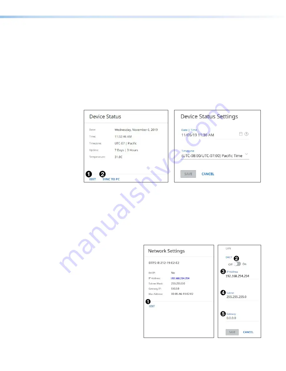 Extron electronics DTP2 R 212 Series User Manual Download Page 63