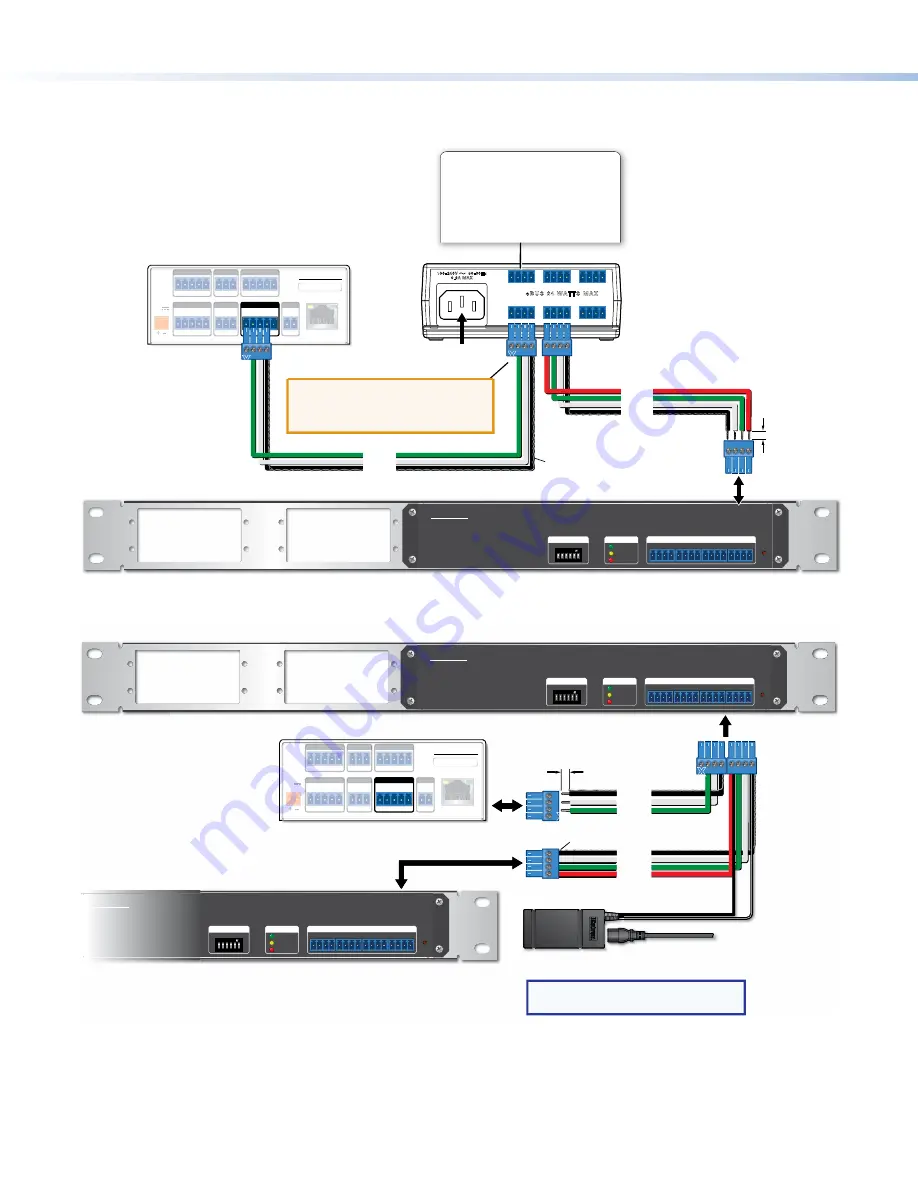 Extron electronics EBP 108 RAAP Button Panel Скачать руководство пользователя страница 8