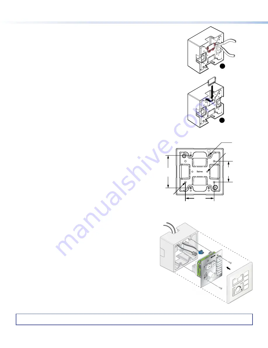 Extron electronics EWB 112 Installation Manual Download Page 2