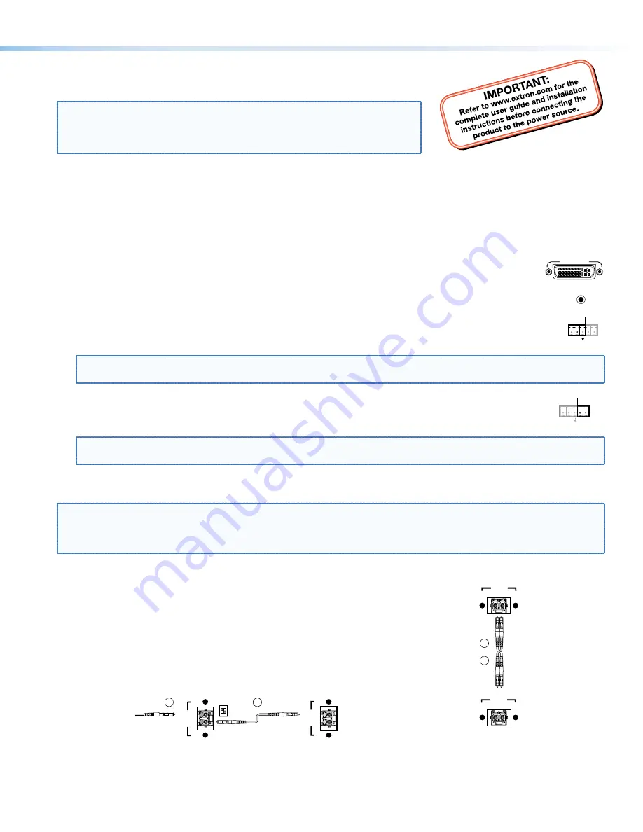 Extron electronics FOXBOX DVI Plus Скачать руководство пользователя страница 1