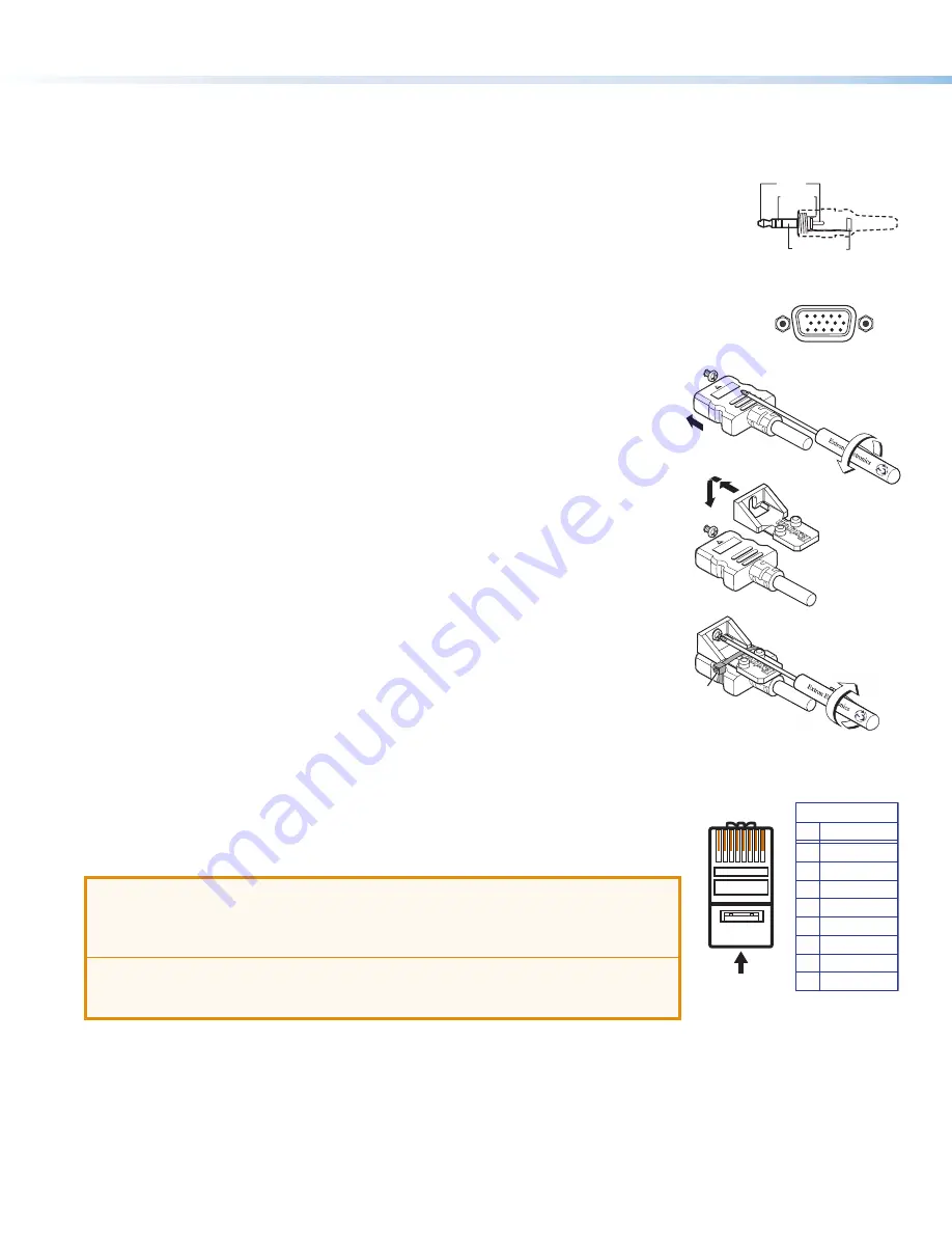 Extron electronics HC 403 EU Setup Manual Download Page 12