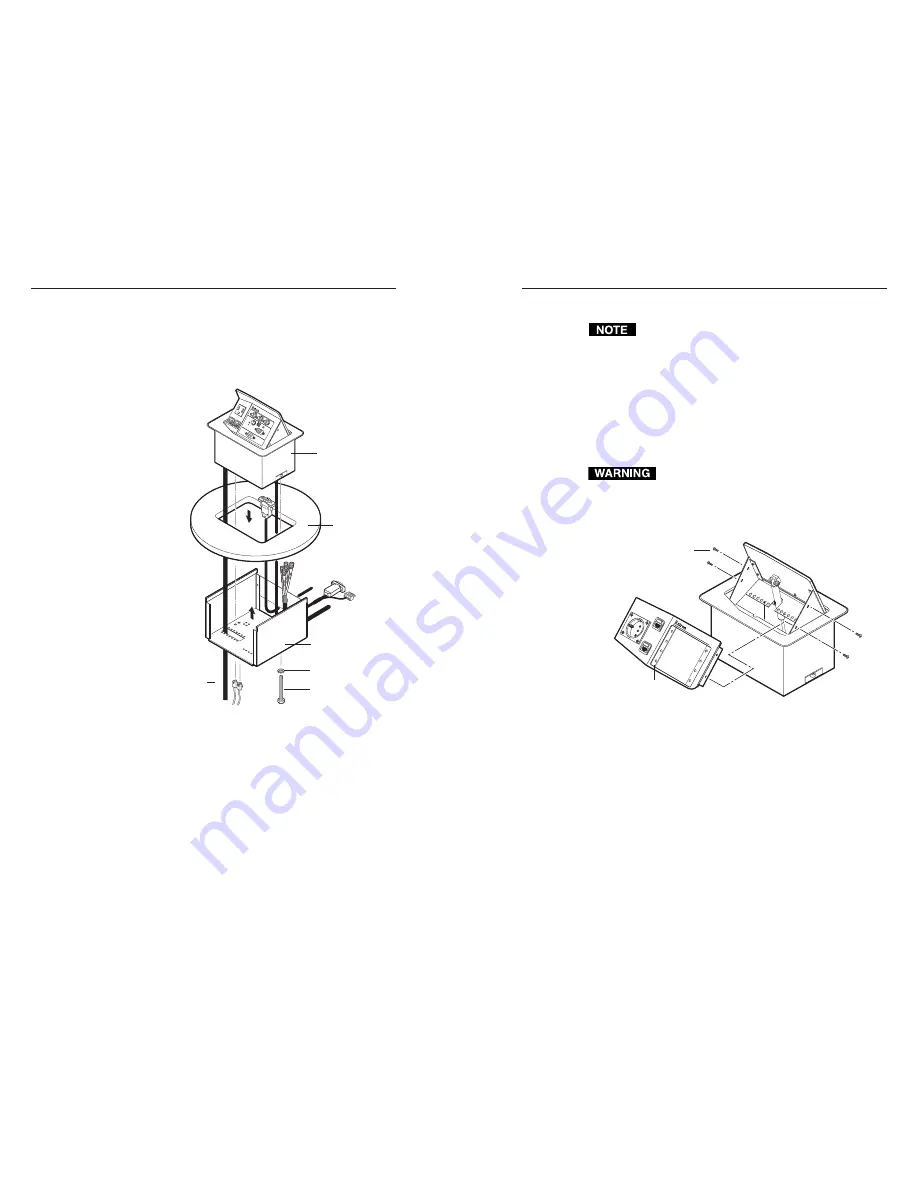 Extron electronics Hideaway HSA 400 US/domestic User Manual Download Page 10