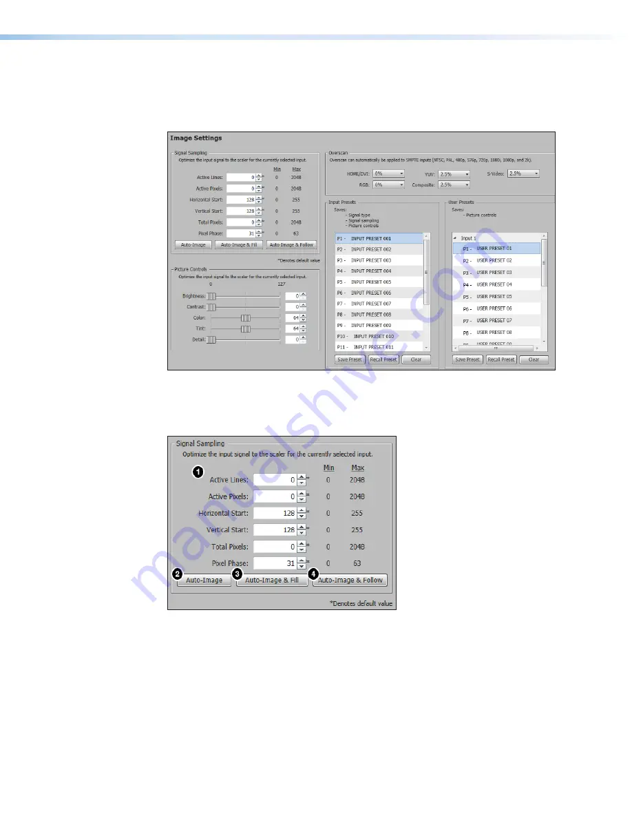 Extron electronics IN1604 DTP User Manual Download Page 69