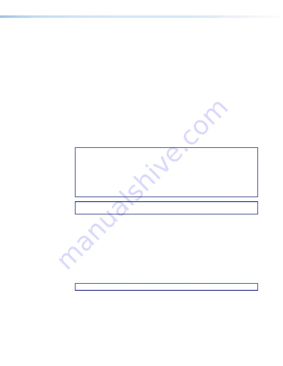 Extron electronics MLC 104 IP Plus Series User Manual Download Page 52