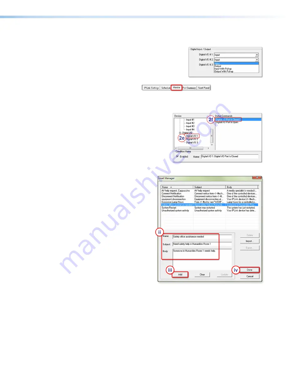 Extron electronics MLC 104 IP Plus Series User Manual Download Page 133