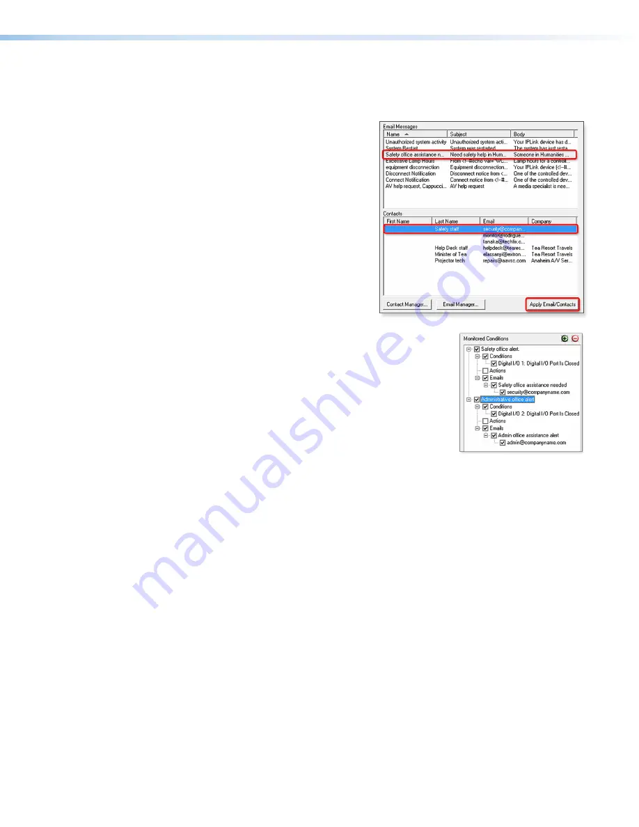 Extron electronics MLC 104 IP Plus Series User Manual Download Page 134