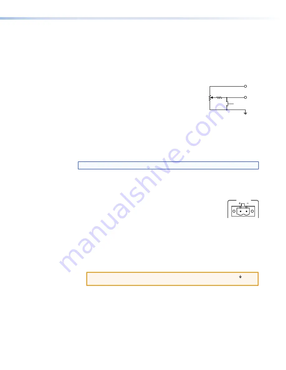 Extron electronics MPA 401-100V Скачать руководство пользователя страница 12