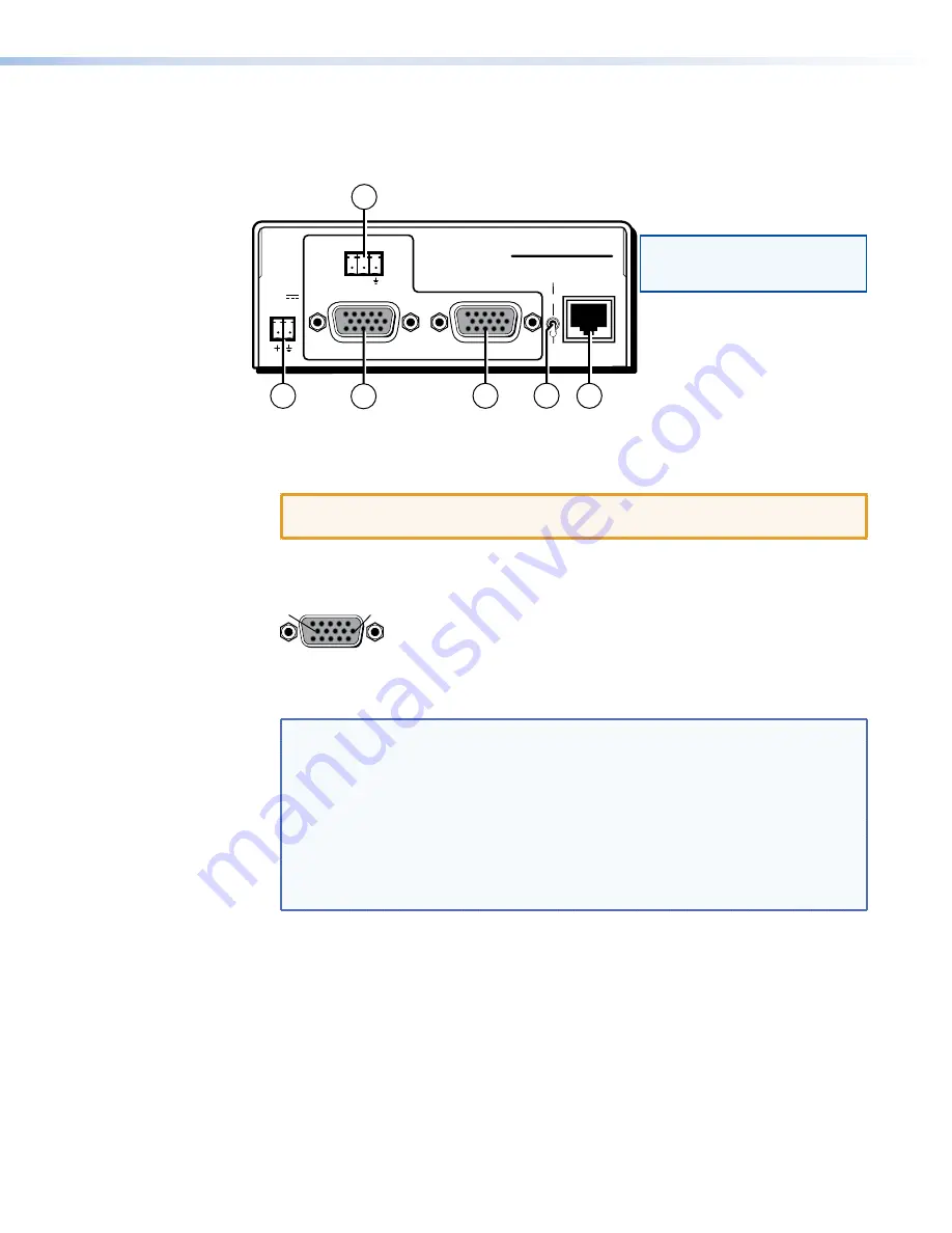 Extron electronics MTP C7 T 15HD RS User Manual Download Page 13