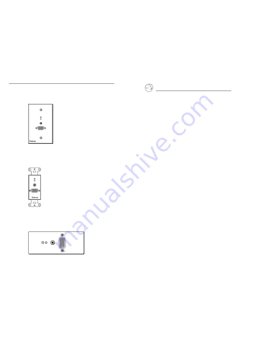 Extron electronics MTP T 15HD A AAP Скачать руководство пользователя страница 6