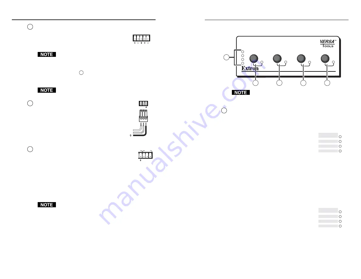 Extron electronics MVC 121 Скачать руководство пользователя страница 12