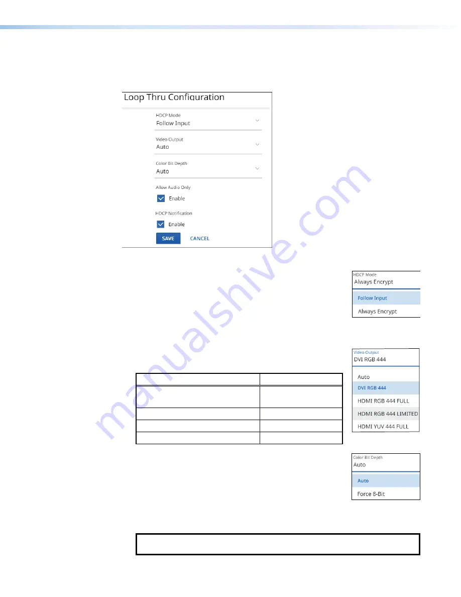 Extron electronics NAV E 101 DTP User Manual Download Page 33