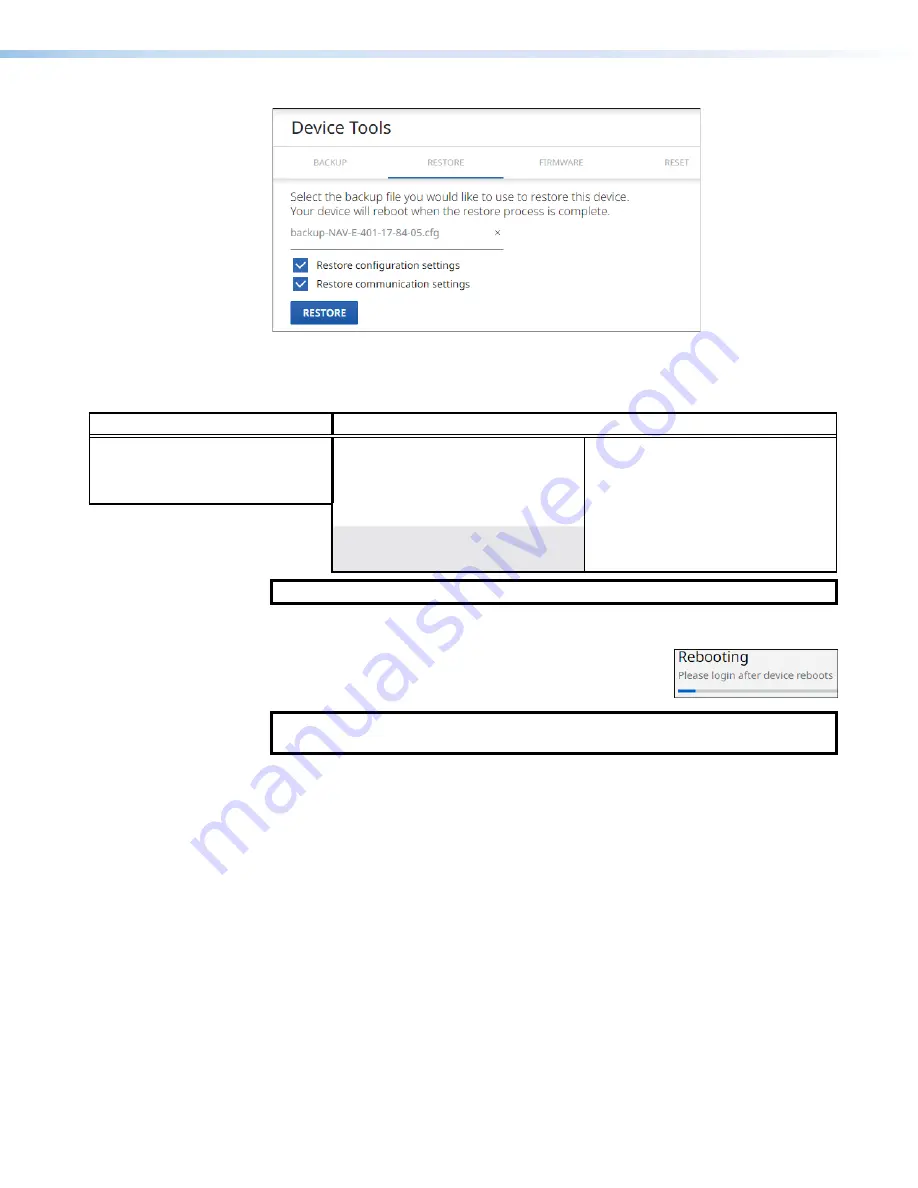 Extron electronics NAV E 201 D User Manual Download Page 46