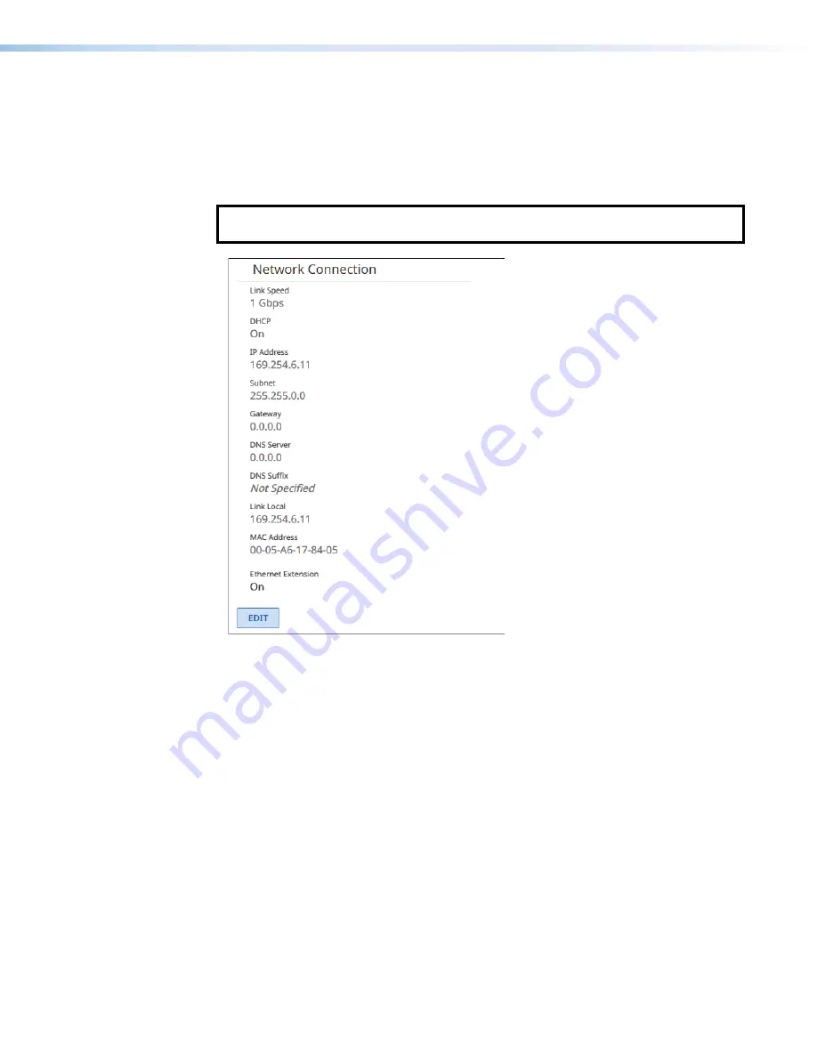 Extron electronics NAV E 201 D User Manual Download Page 59