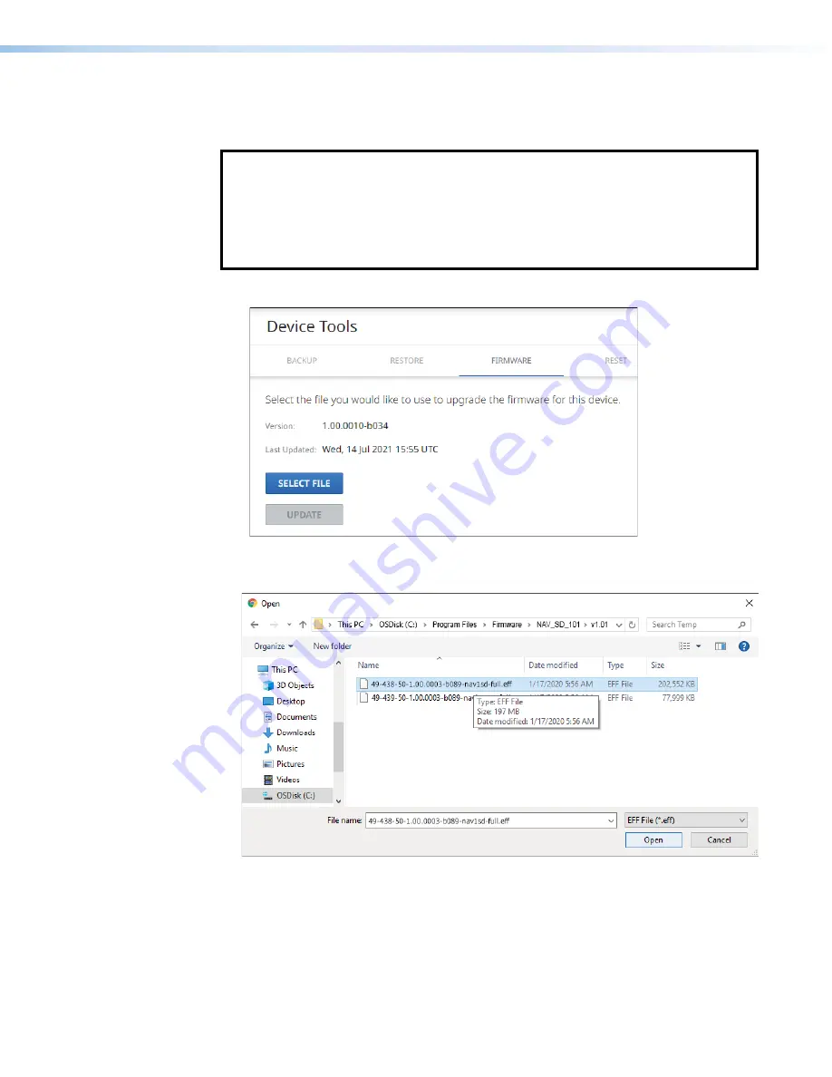 Extron electronics NAV SD 101 User Manual Download Page 47