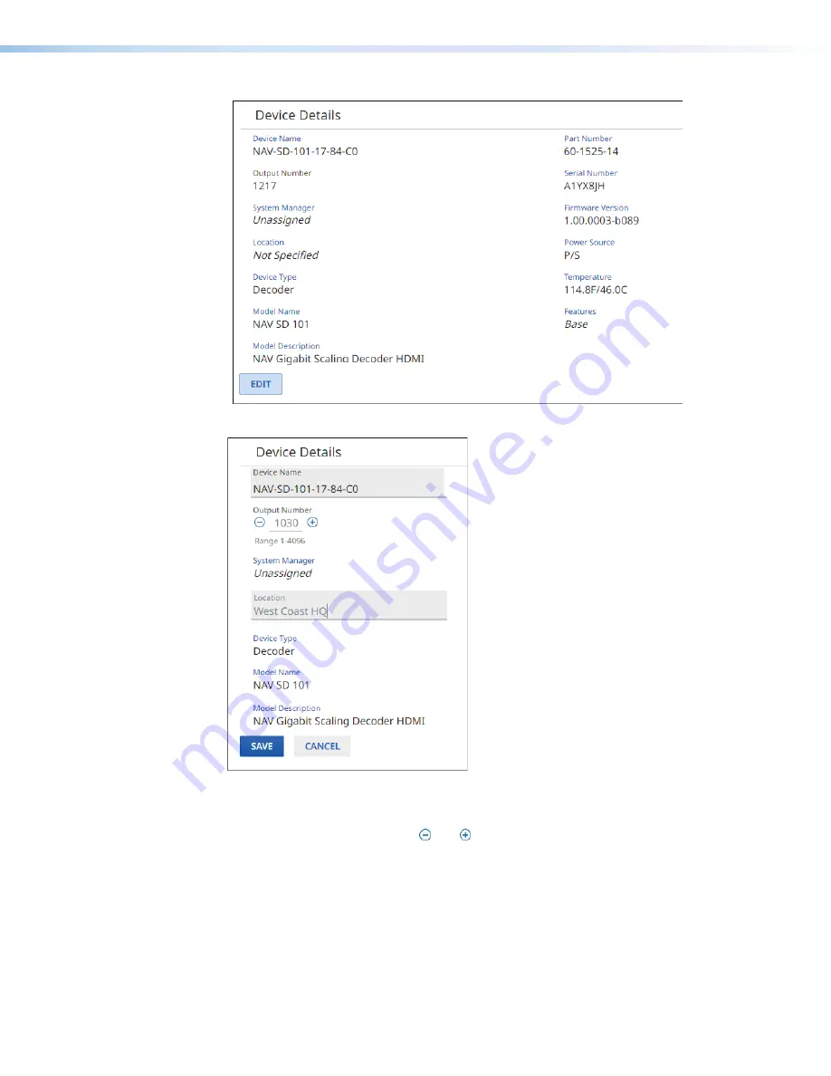 Extron electronics NAV SD 101 User Manual Download Page 57