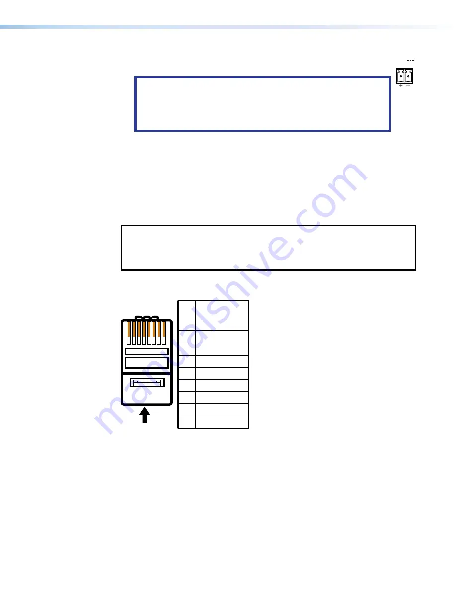 Extron electronics NAV SD 511 Скачать руководство пользователя страница 16