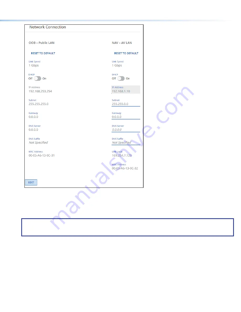 Extron electronics NAVigator Setup Manual Download Page 5