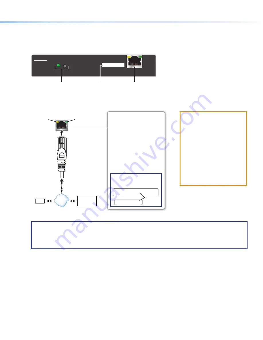 Extron electronics NBP 1200C Setup Manual Download Page 9