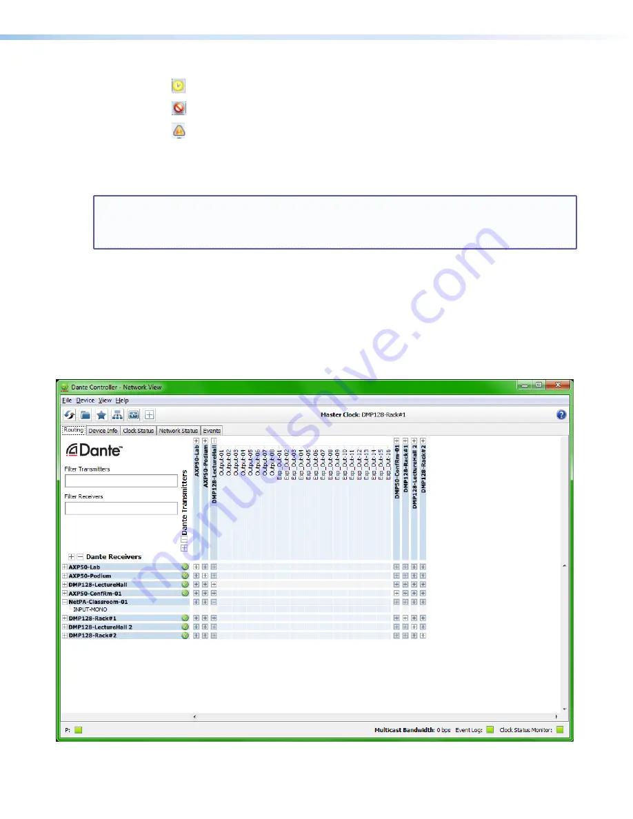 Extron electronics NetPA 1001-70V AT User Manual Download Page 28