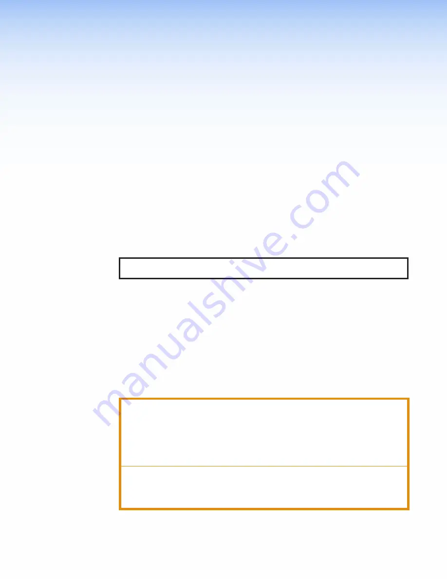 Extron electronics PowerCage 401 User Manual Download Page 9