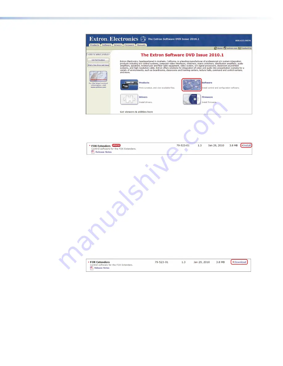 Extron electronics PowerCage FOX Rx AV User Manual Download Page 31