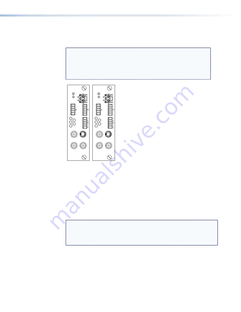 Extron electronics PowerCage FOX Rx AV Скачать руководство пользователя страница 46