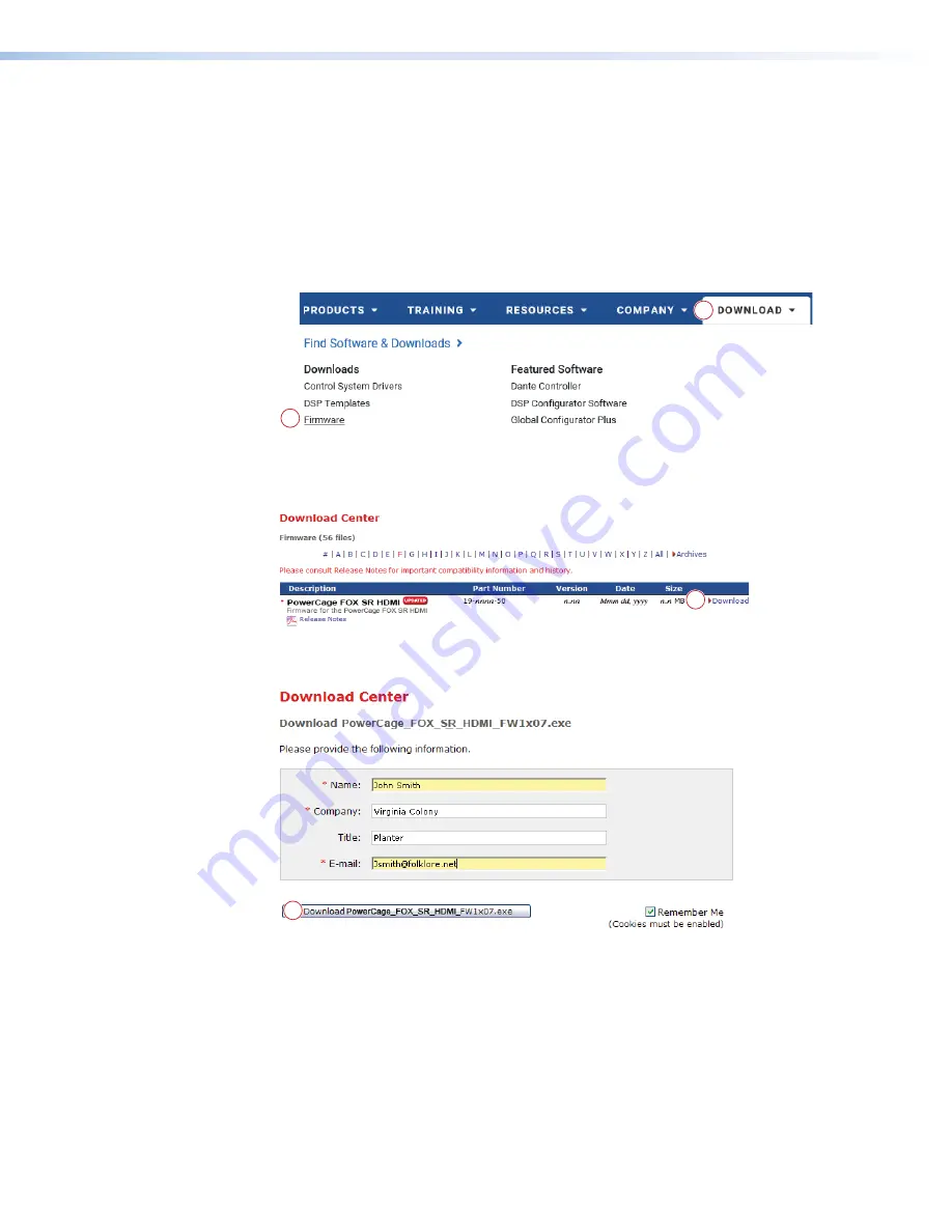 Extron electronics PowerCage FOX SR HDMI Manual Download Page 34