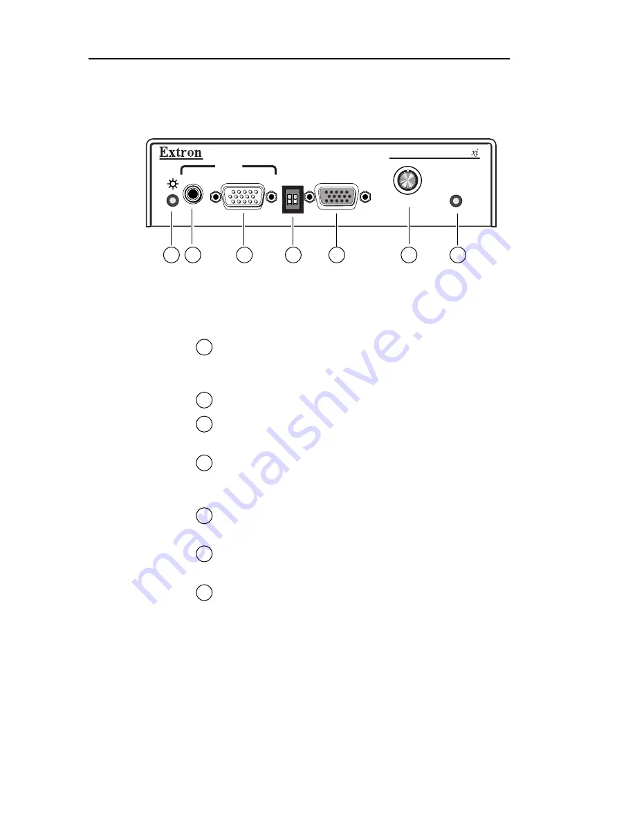 Extron electronics RGB 130xi Скачать руководство пользователя страница 8