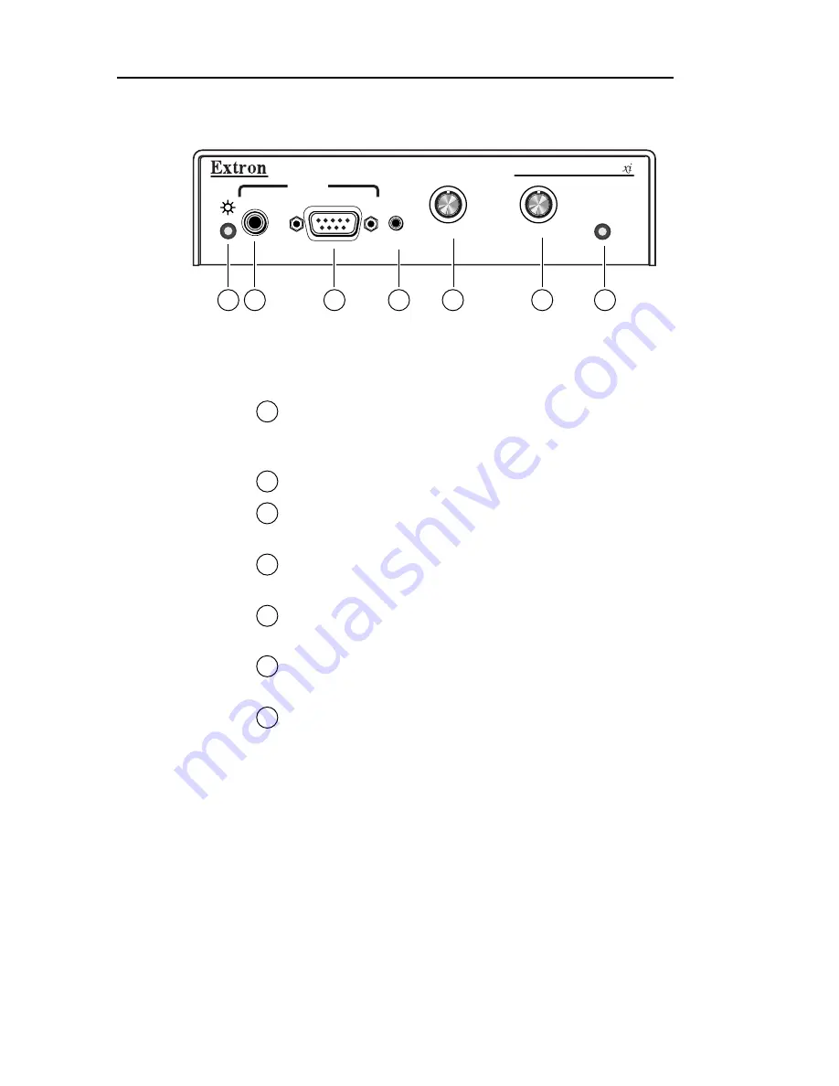 Extron electronics RGB 130xi Скачать руководство пользователя страница 10