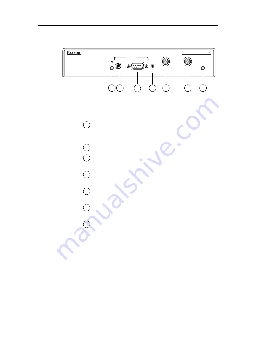 Extron electronics RGB 130xi Скачать руководство пользователя страница 12