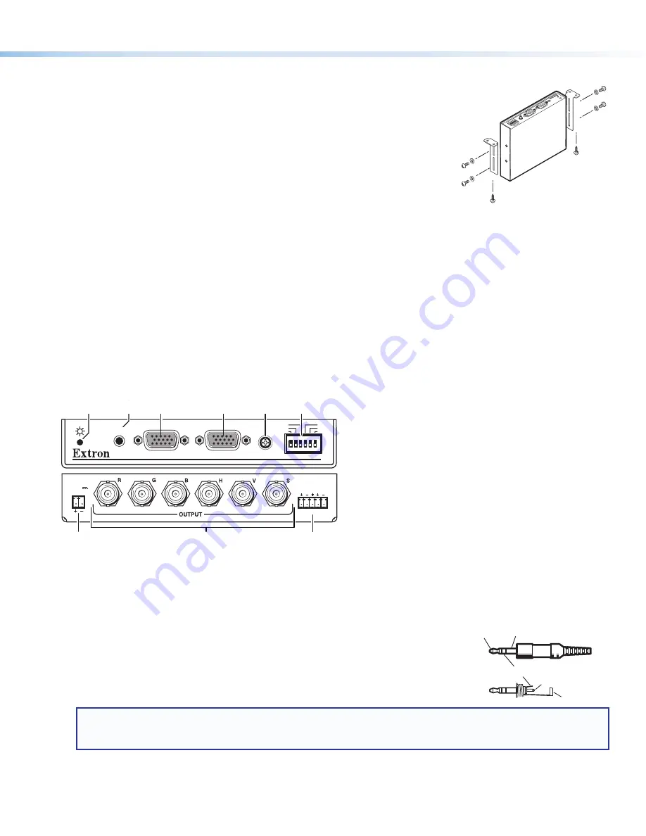 Extron electronics RGB 192 Скачать руководство пользователя страница 3