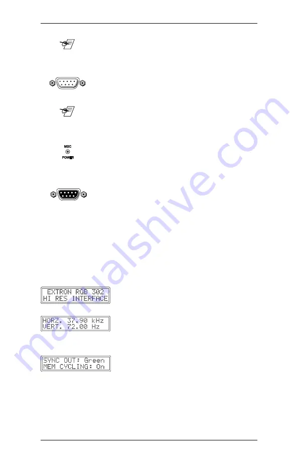 Extron electronics RGB 302 Скачать руководство пользователя страница 16