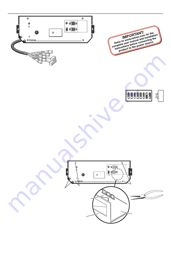 Extron electronics RGB 560 AKM Скачать руководство пользователя страница 1