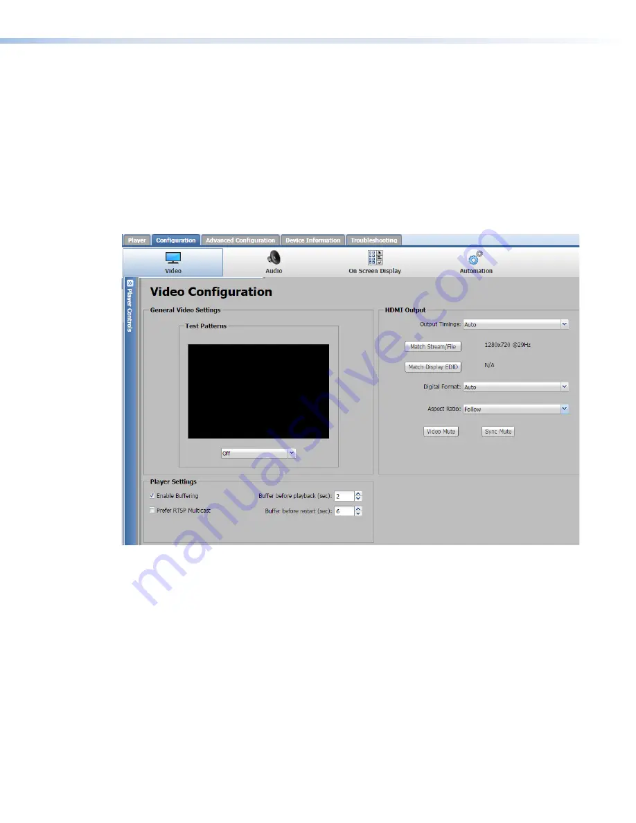 Extron electronics SMD 101 User Manual Download Page 54