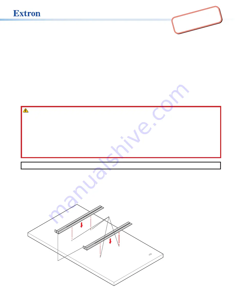 Extron electronics SMK V SB 33 Скачать руководство пользователя страница 1