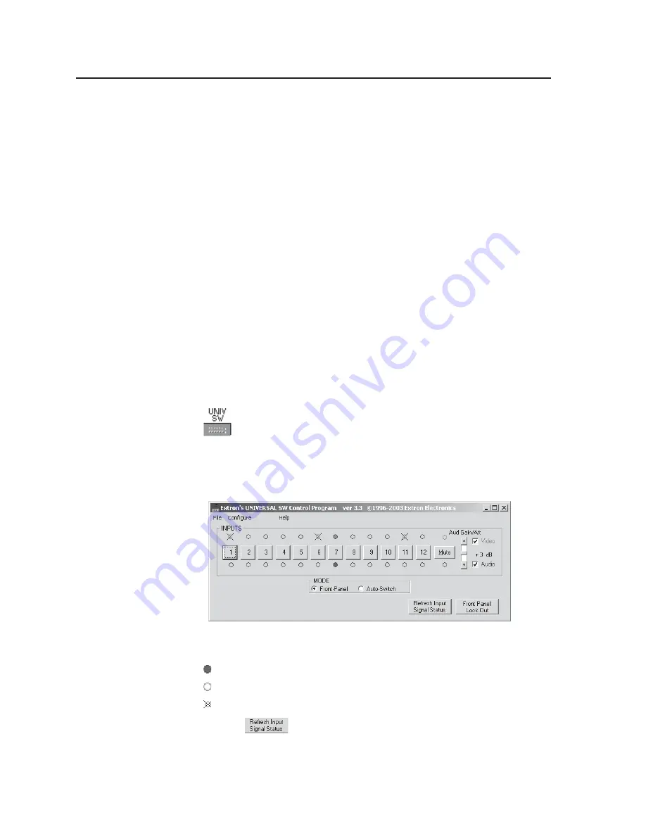 Extron electronics SW 12 RCA User Manual Download Page 40