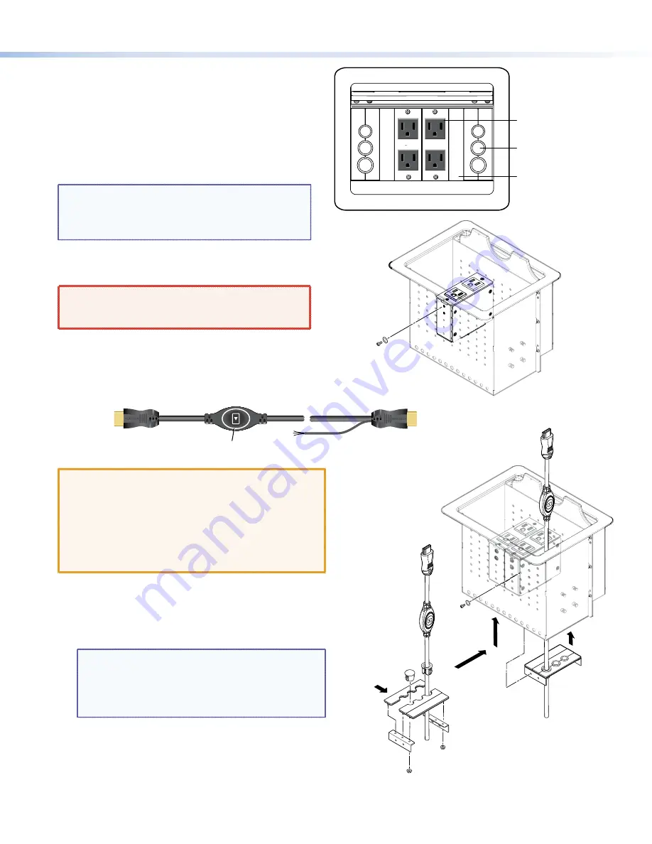 Extron electronics TeamWork 400 Kits Installation Manual Download Page 5