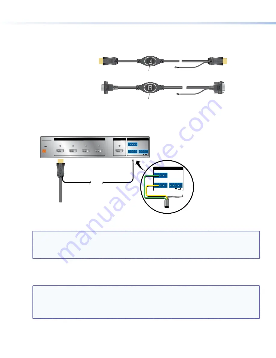 Extron electronics TeamWork 400 Kits Installation Manual Download Page 8