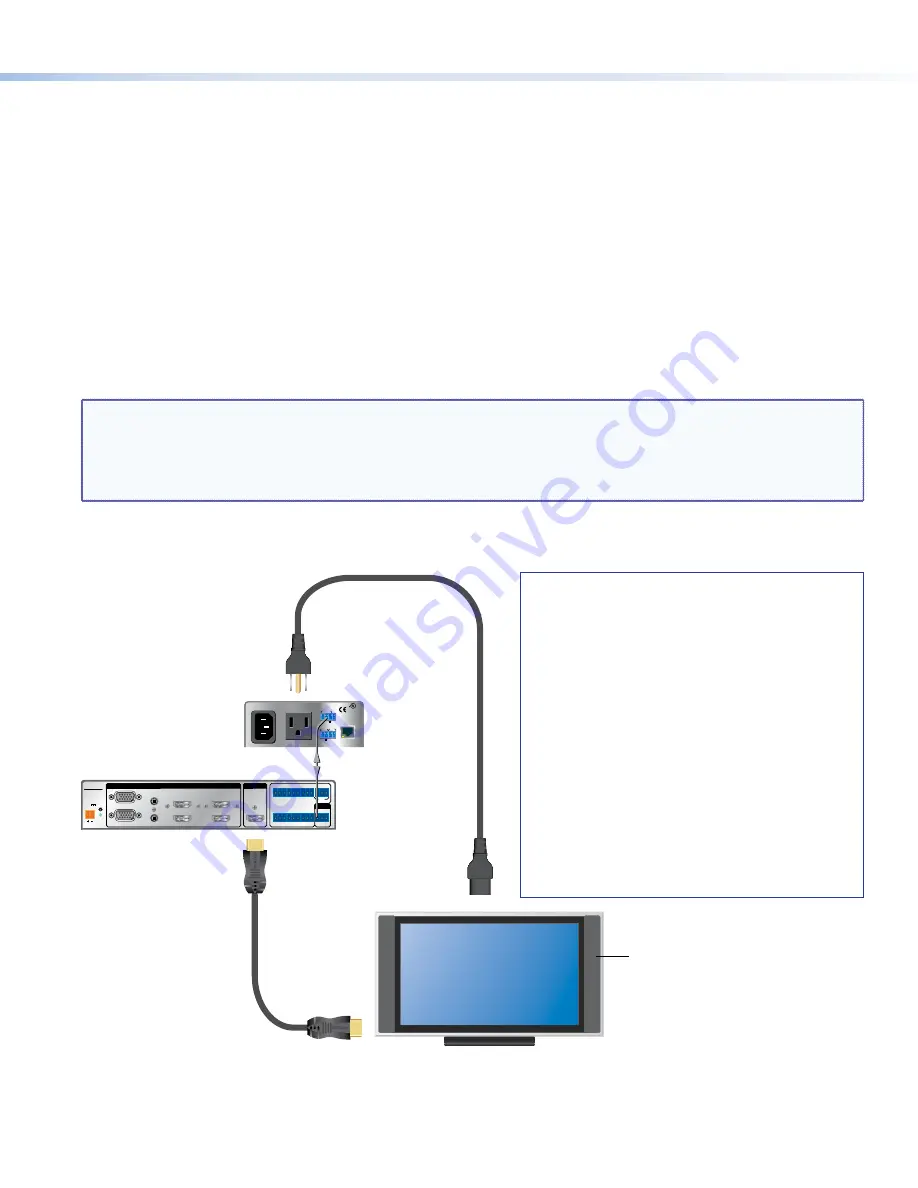 Extron electronics TeamWork 601 Installation Manual Download Page 3