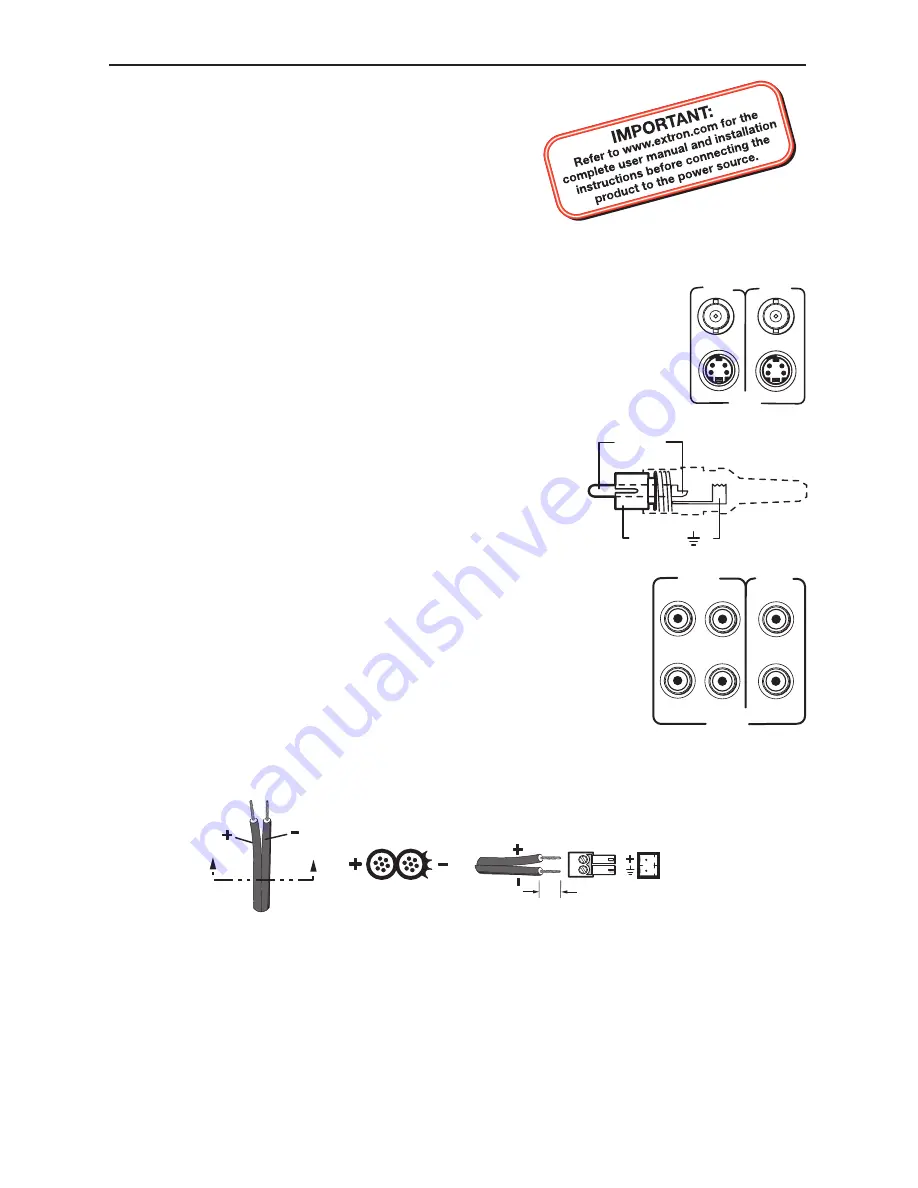 Extron electronics YCS SW2 A Скачать руководство пользователя страница 1